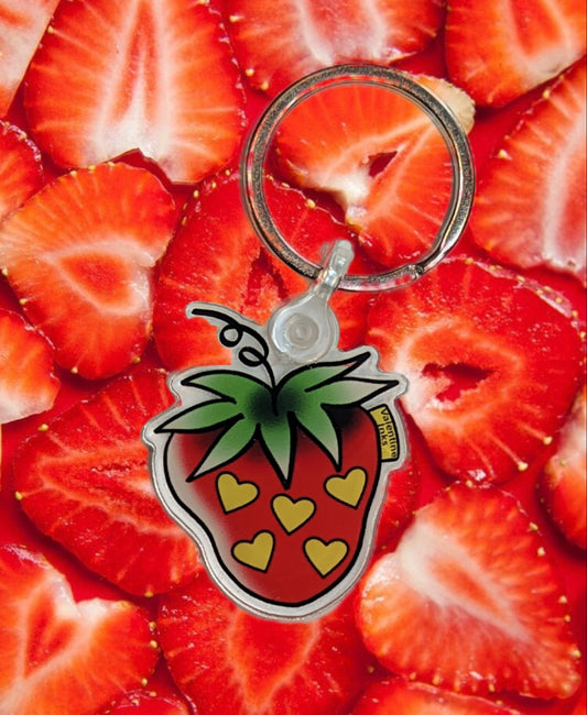 Berry n Love Keychain